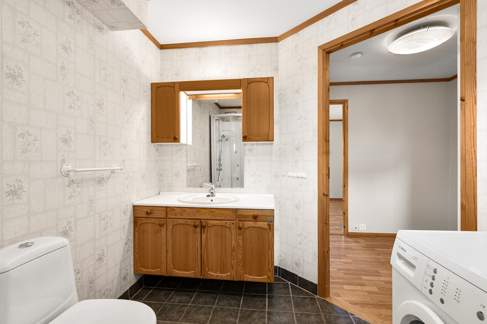 Baderom med varmekabler Galleribilde