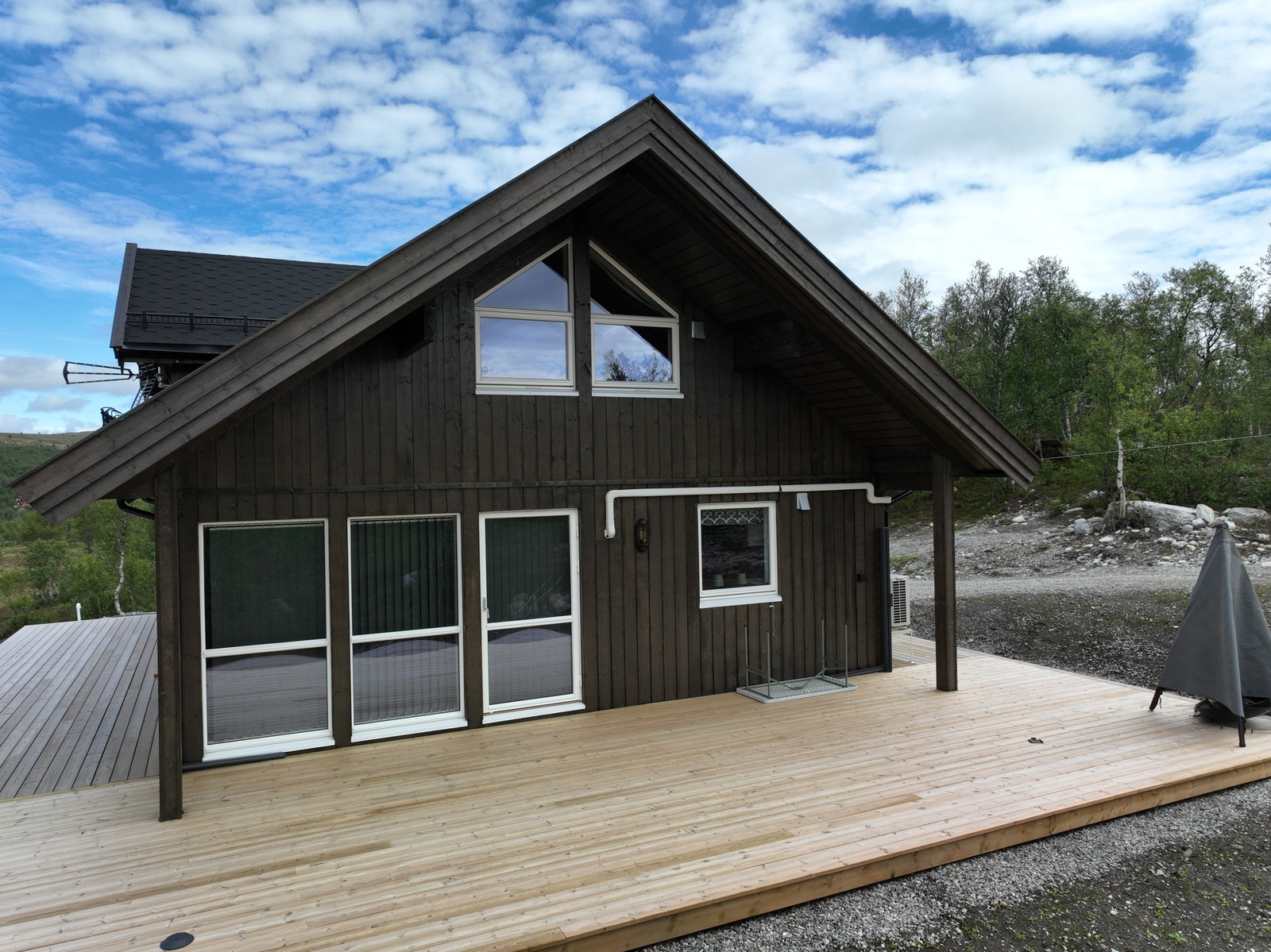 Overbygd uteområdet er gull verdt. Galleribilde