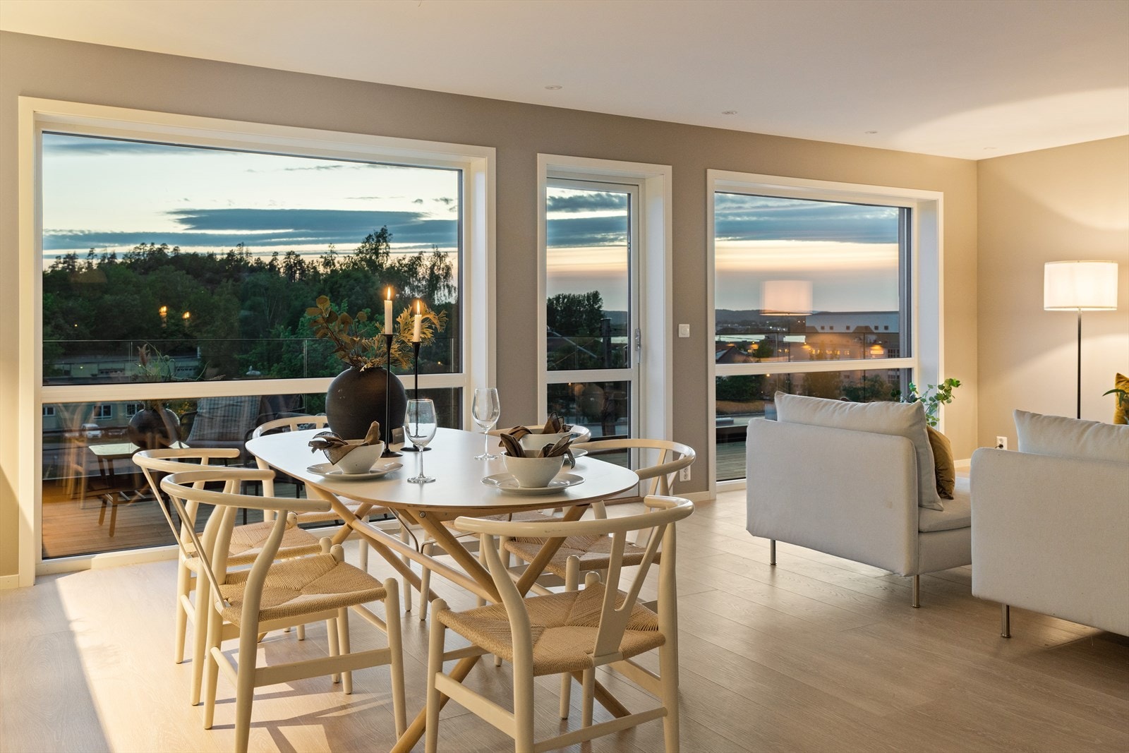 Kveldsstemning Galleribilde