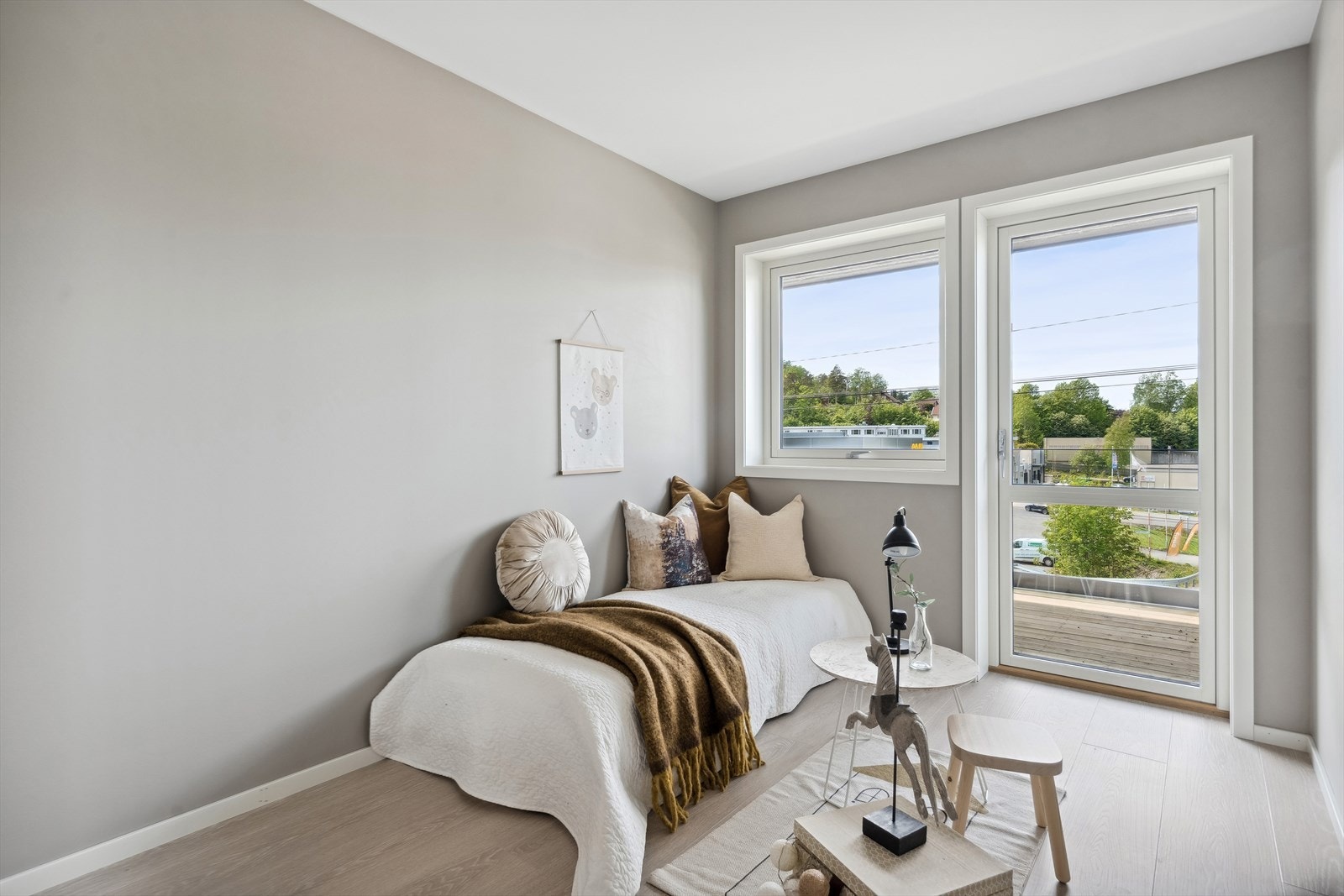 Soverom 2 med utgang Galleribilde