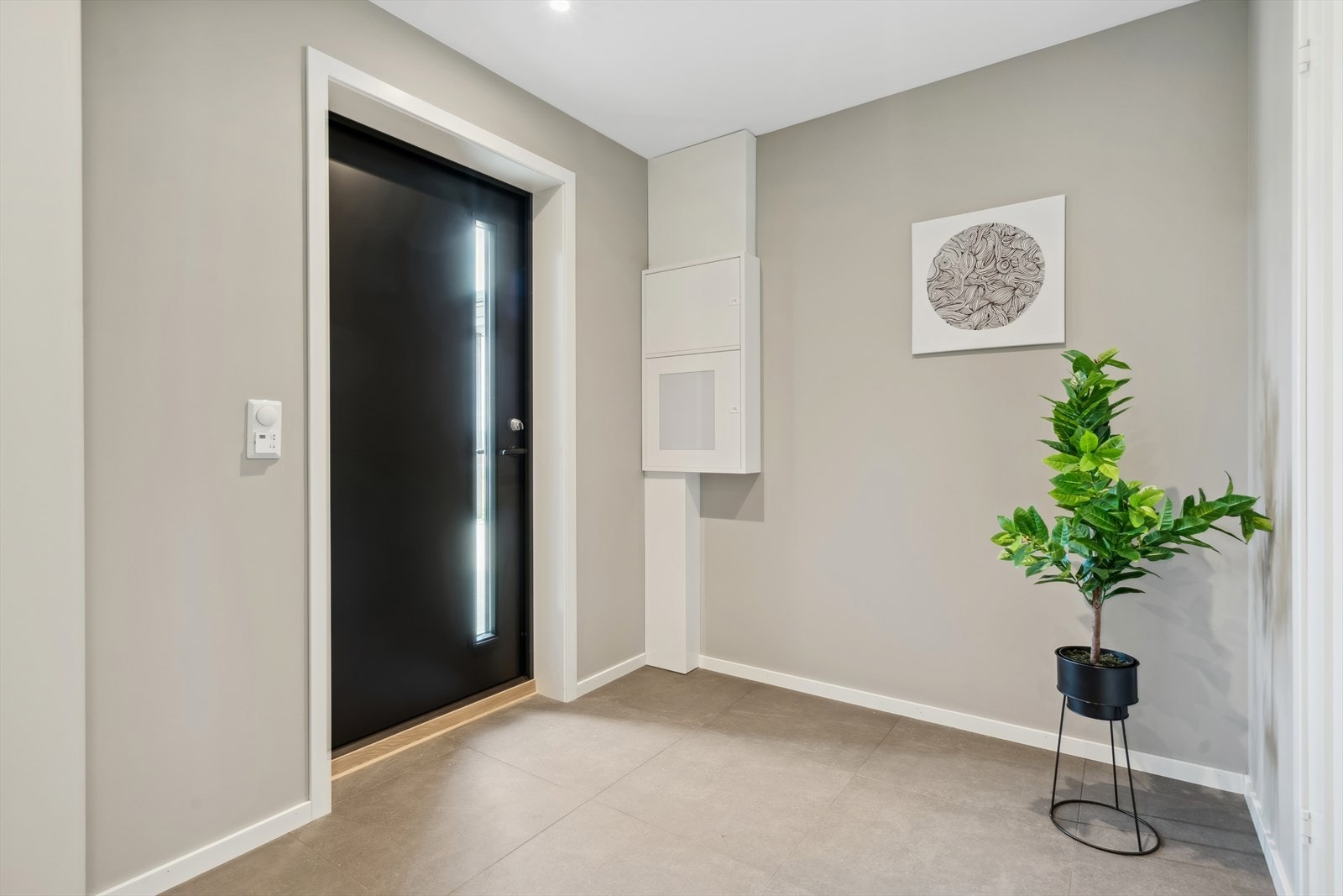 Hall med gulvvarme Galleribilde