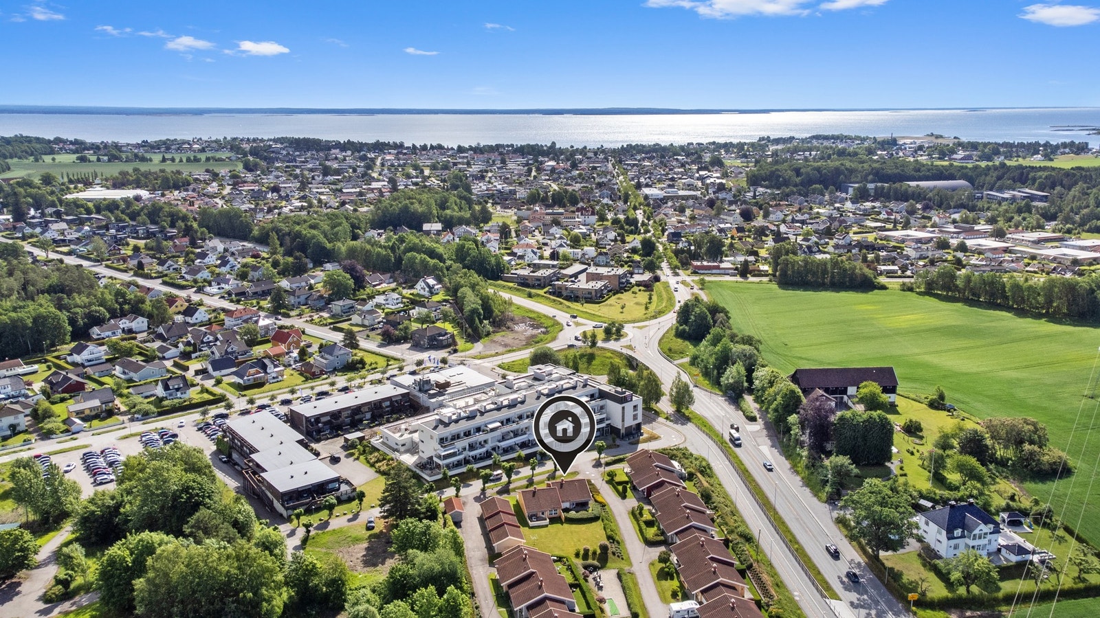 Solforholdene er suverene, og lange soldager kan nytes sammen med et hyggelig utsikt. Galleribilde
