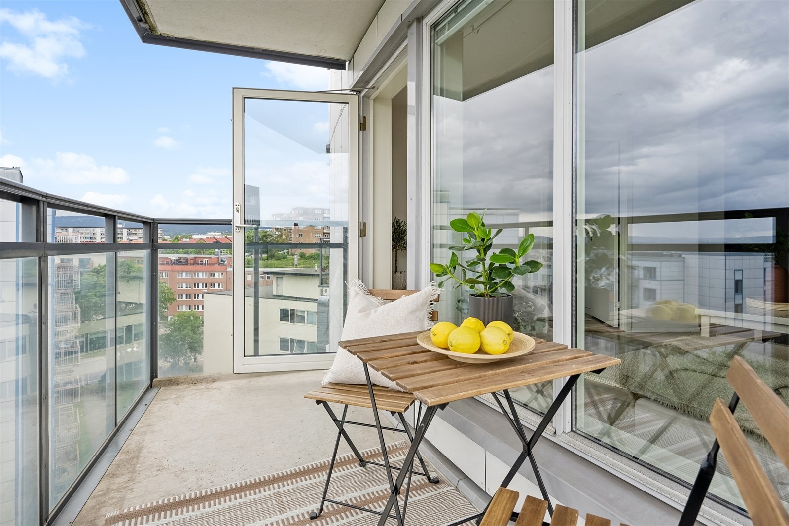 Her kan du plassere utemøblementet. Galleribilde