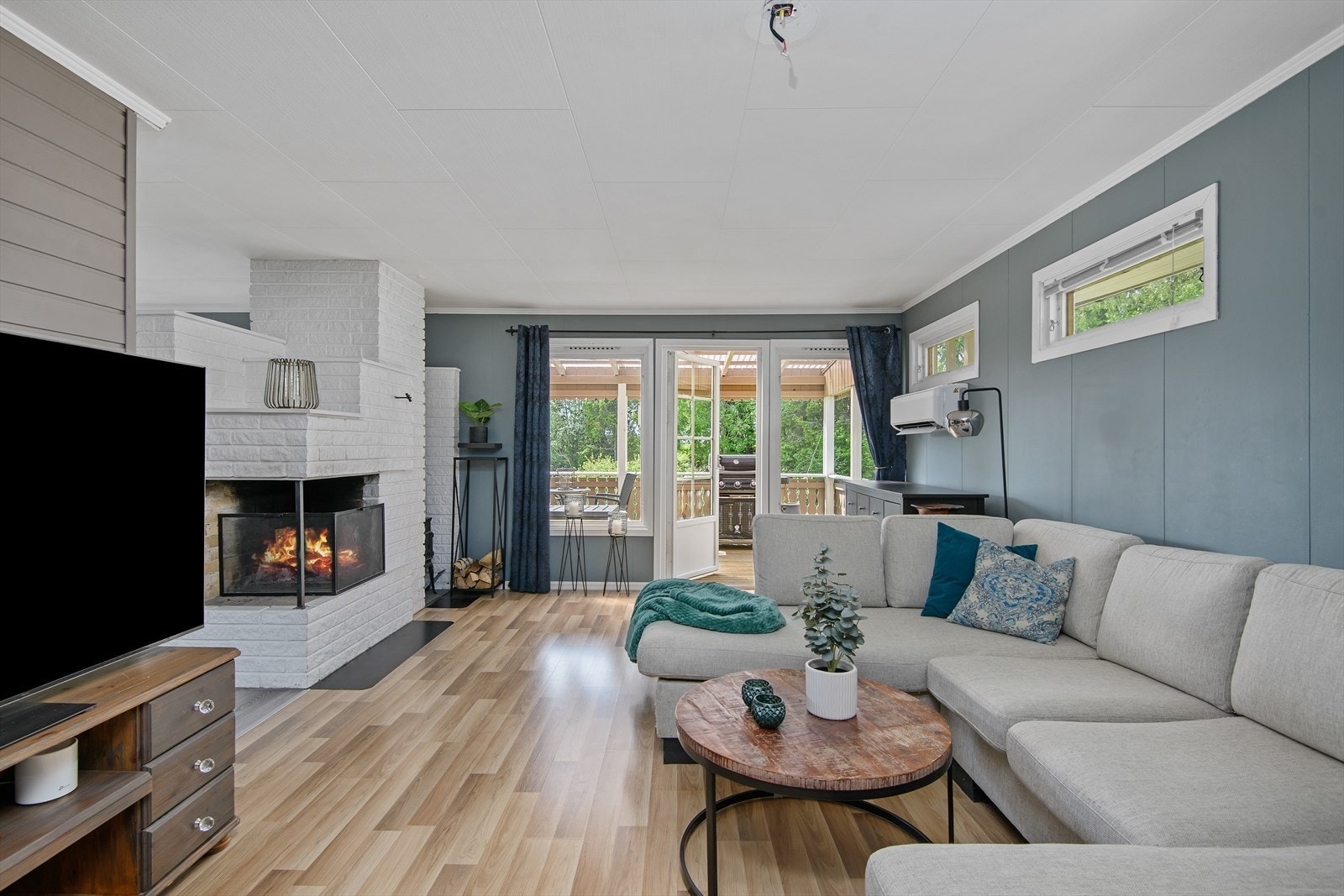 Lys og trivelig stue. Galleribilde