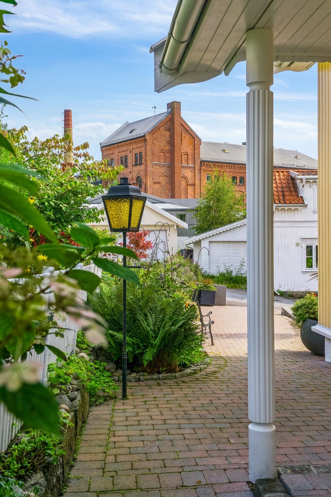 Utsikt til historiske Grans Bryggerier Galleribilde