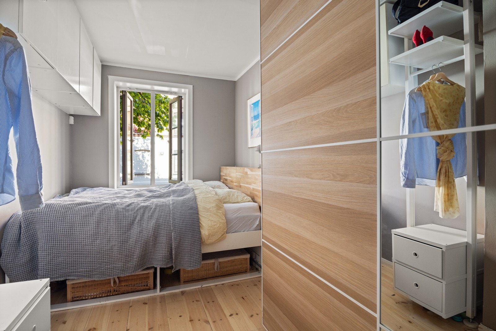 Hovedsoverommet oppleves stort og luftig. Galleribilde