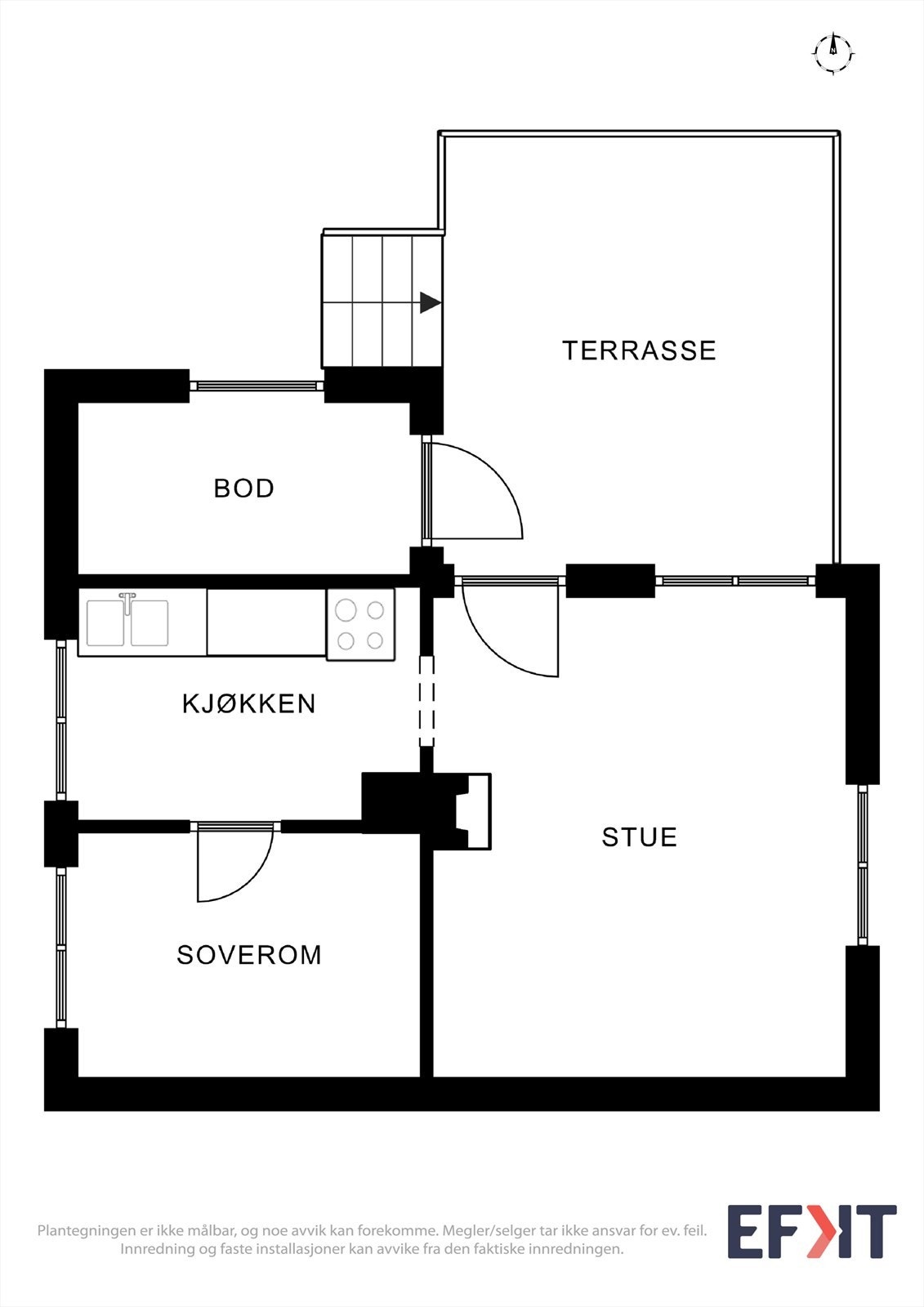 Plantegning hovedhytte Galleribilde