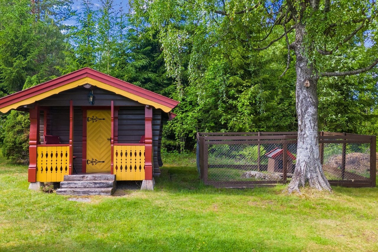 Pent anneks som inneholder et soverom Galleribilde