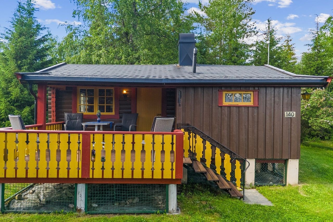 Koselig hytte med landlig beliggenhet Galleribilde