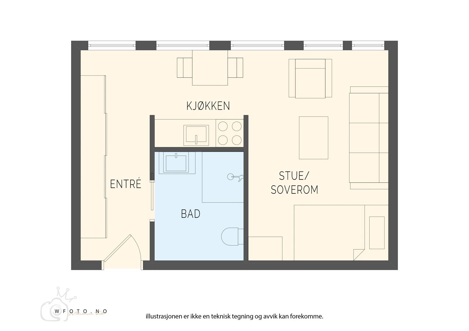 - Plantegning - Galleribilde
