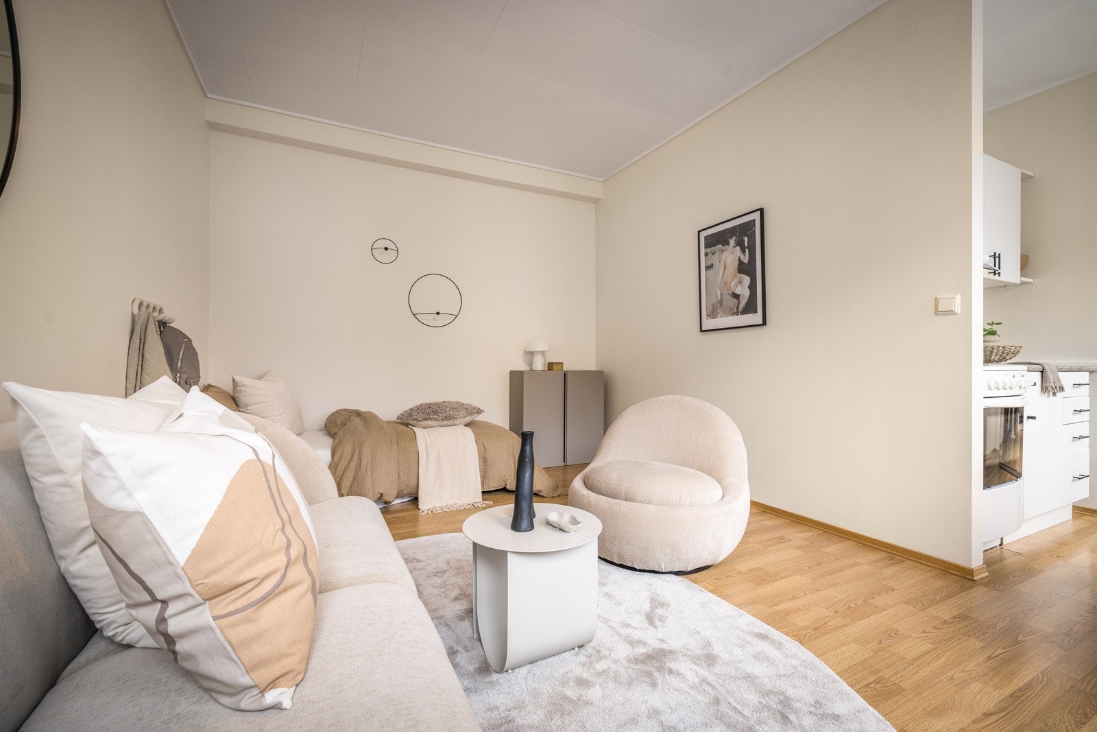 - Stuen rommer 13,4 kvm - Galleribilde