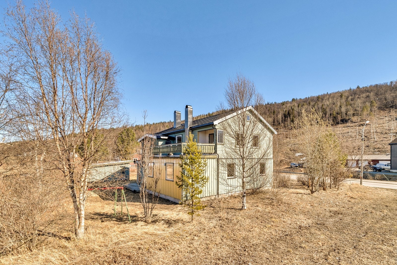 Boligen er fordelt over to plan Galleribilde