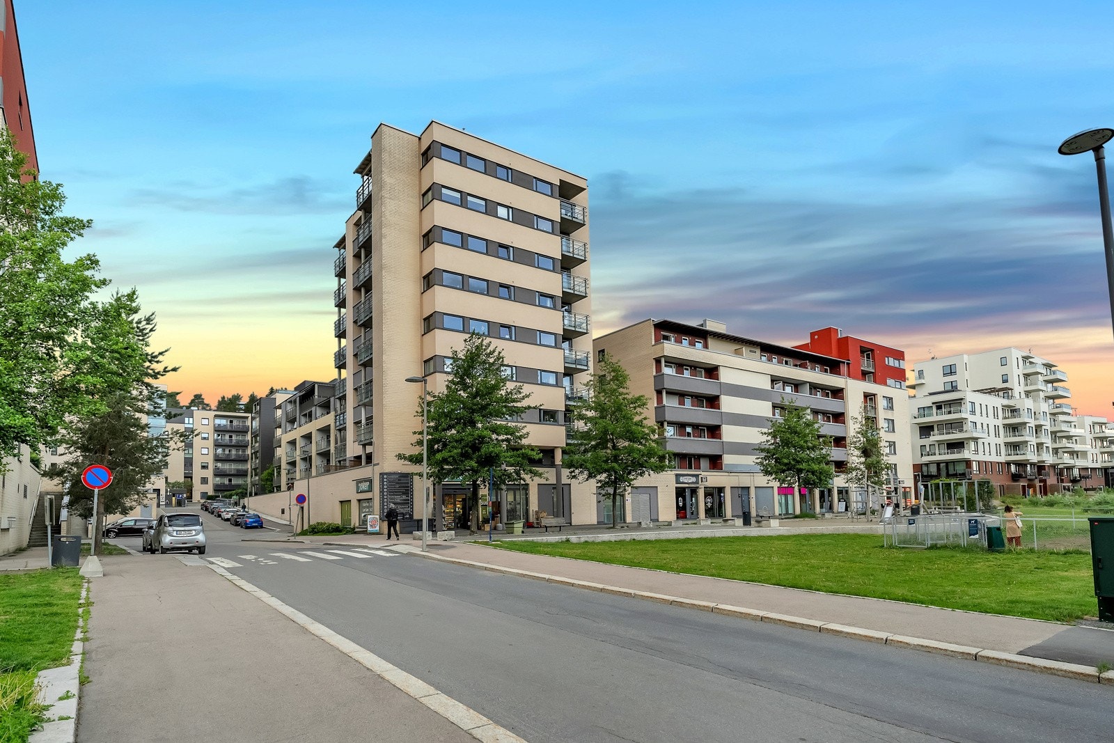 Fasade fra Doktor Wendts gate Galleribilde