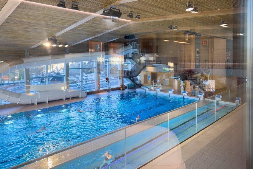 Få minutters gange til Manglerud bad. Galleribilde