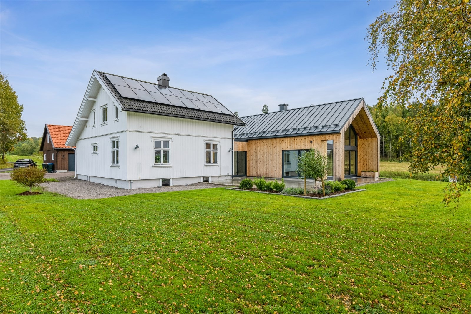 Solcelleanlegg ble montert i 2022. Galleribilde