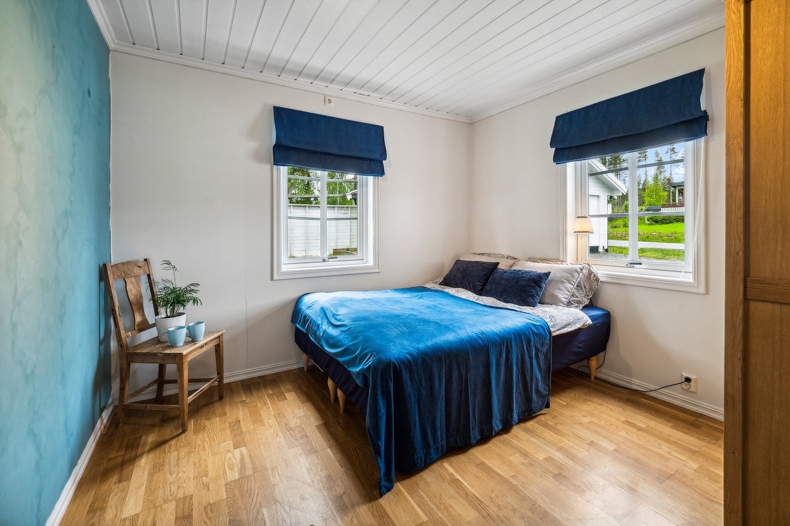 Soverom 4 ligger i boligens første etasje. Galleribilde