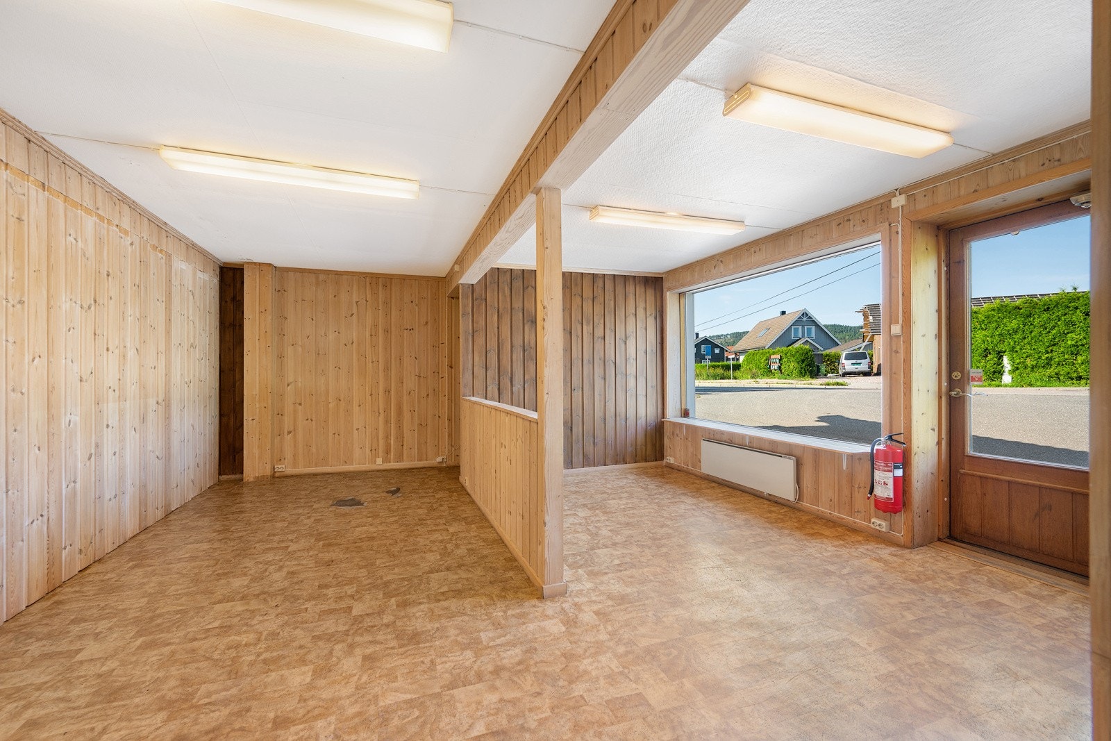 Næringsdelen har et bruksareal på ca. 70 kvm. Galleribilde