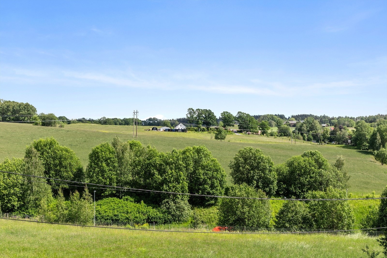 Utsikten fra terrassen. Galleribilde