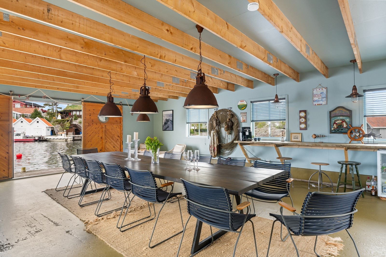 Innredet sjøhus Galleribilde