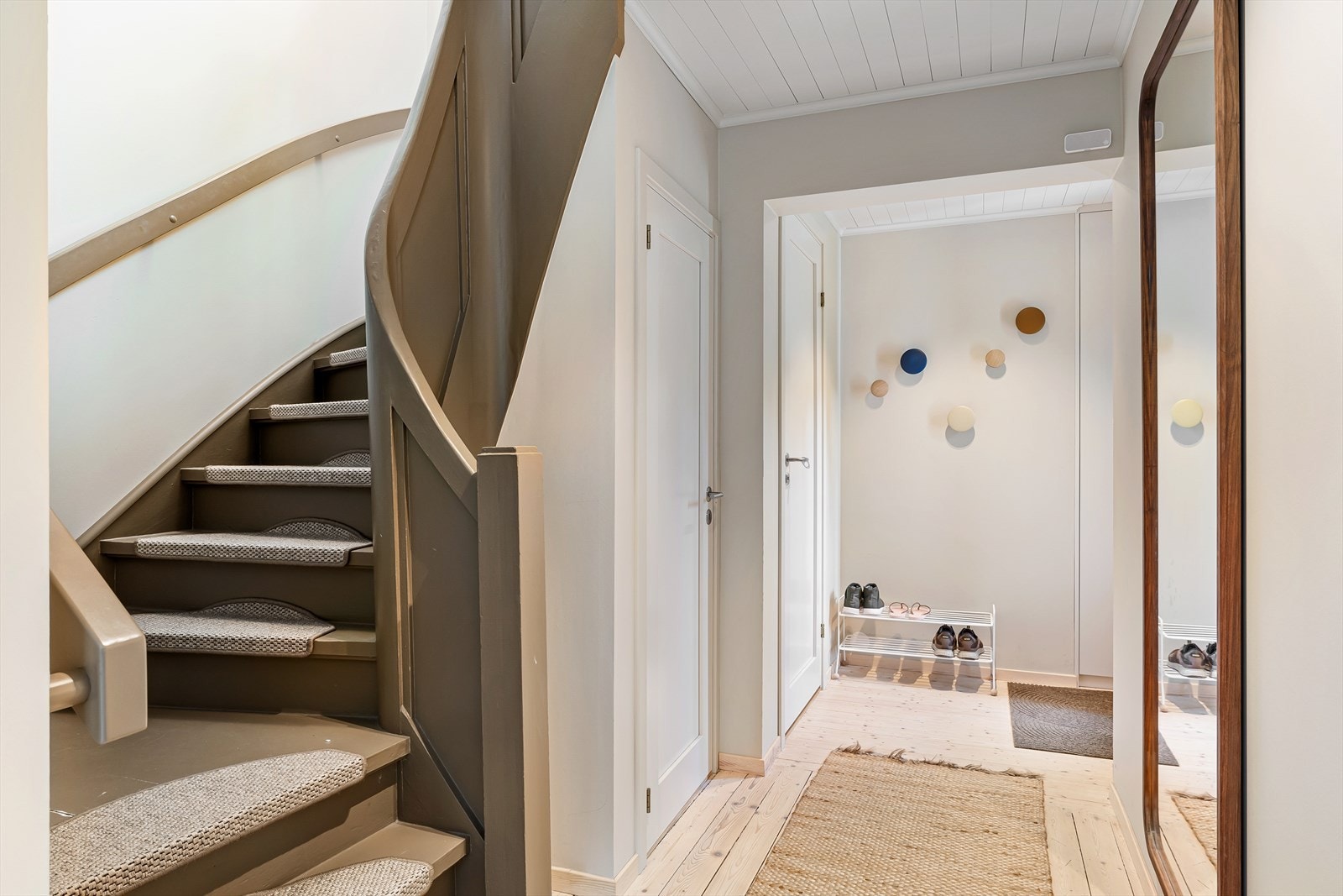 Lys og innbydende entré Galleribilde