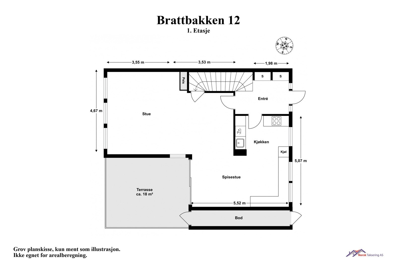 1. etasje Galleribilde