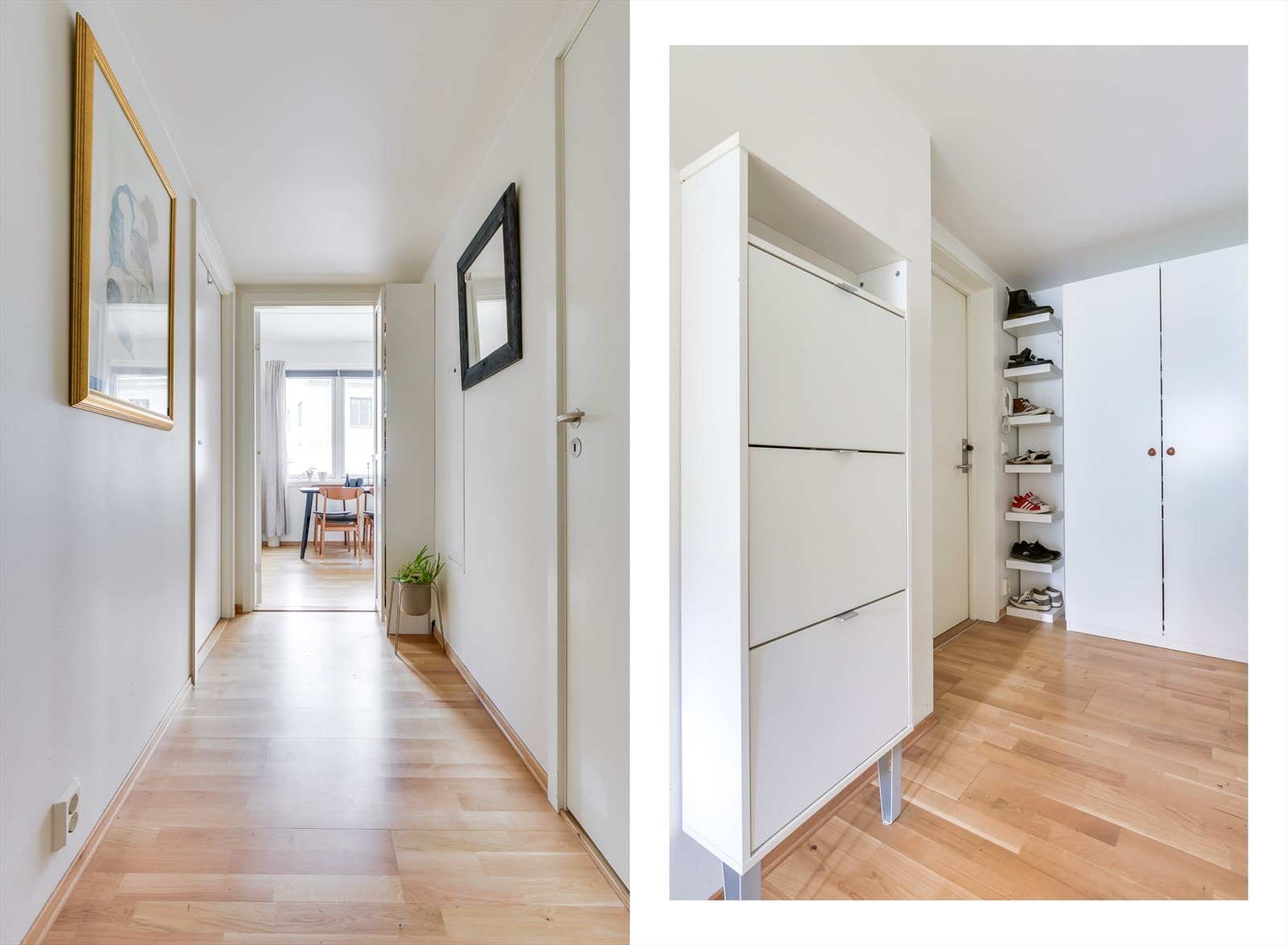 Et hyggelig inngangsparti ønsker deg velkommen. Galleribilde