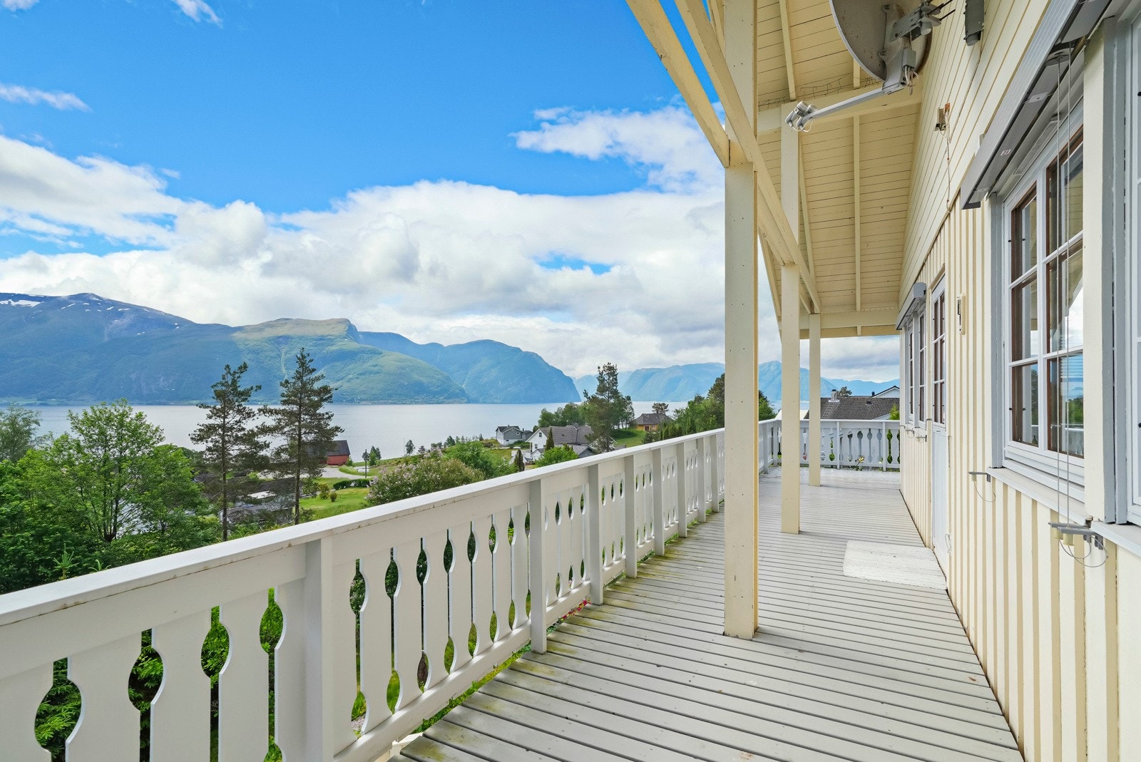 Veranda i tilknytning til hovedplan Galleribilde
