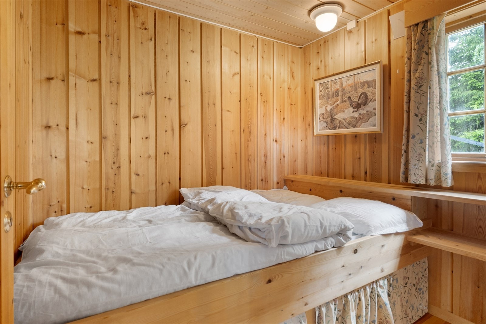 Fritidsboligen har tre soverom. Galleribilde