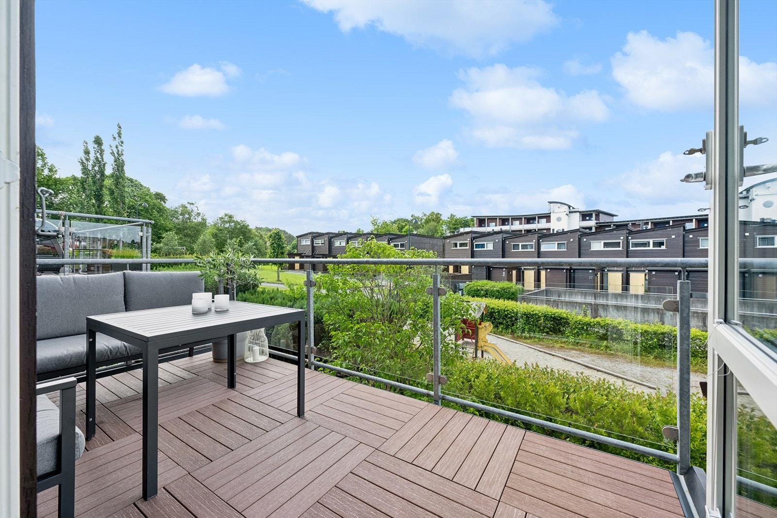 Her kan du nyte svært gode solforhold. Galleribilde