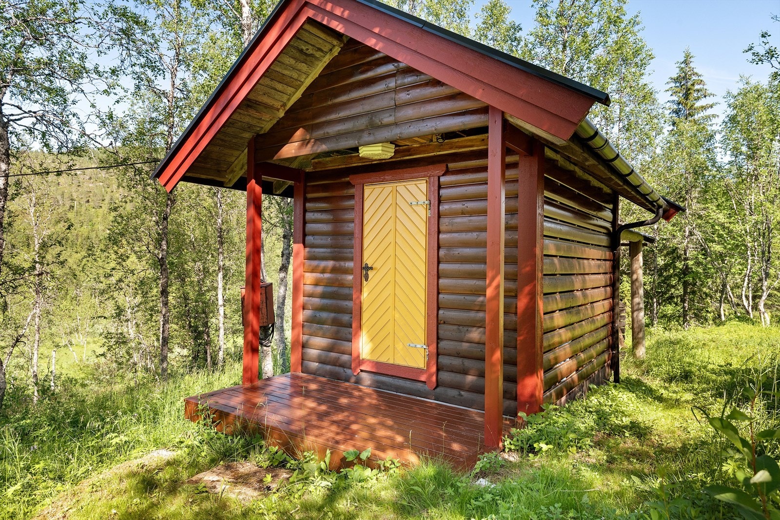 Uthus for oppbevaring av hageredskaper Galleribilde