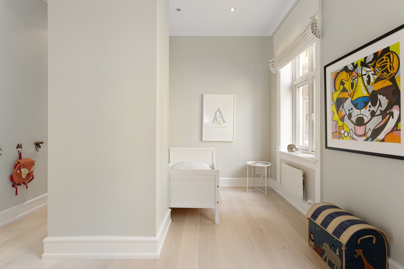 Malte flater med downlights Galleribilde