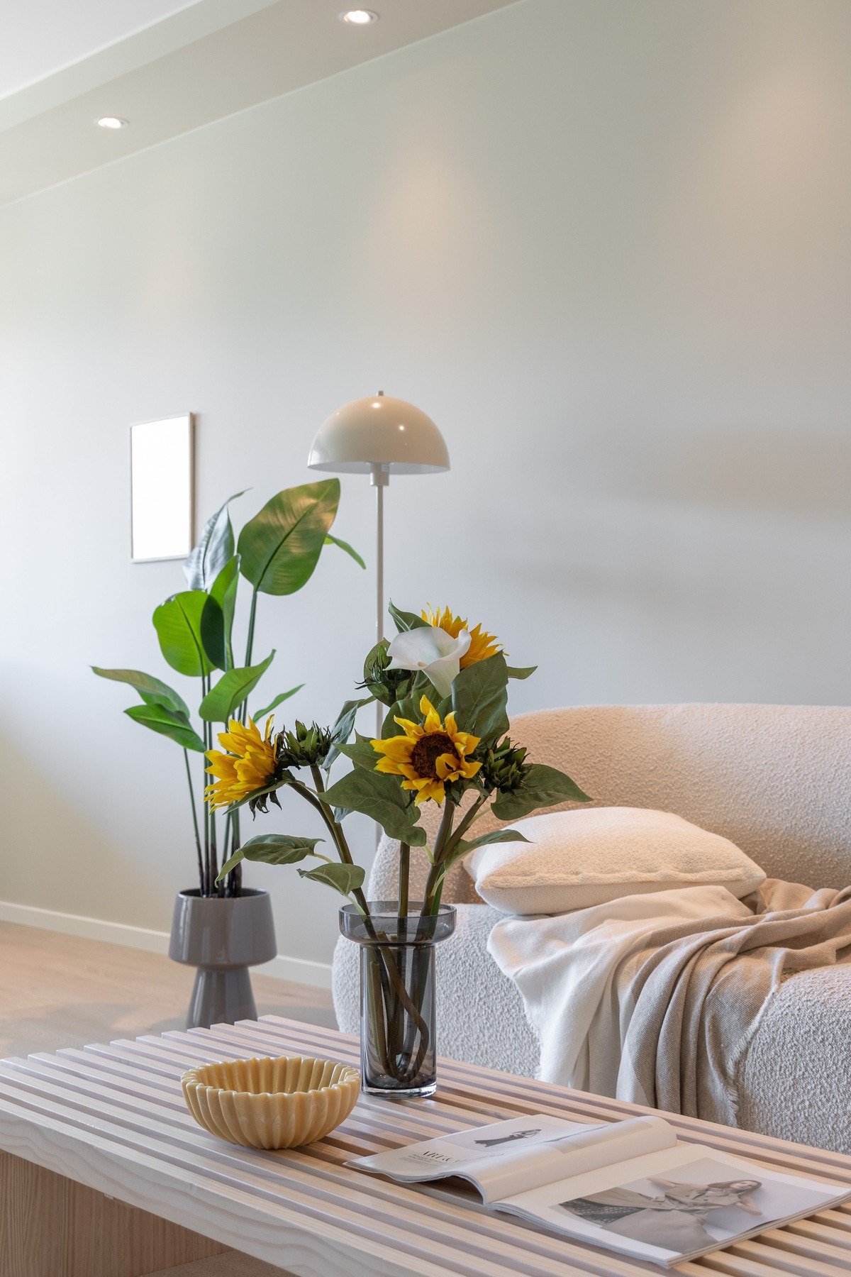 Mye lysinnslipp skaper også en god atmosfære Galleribilde