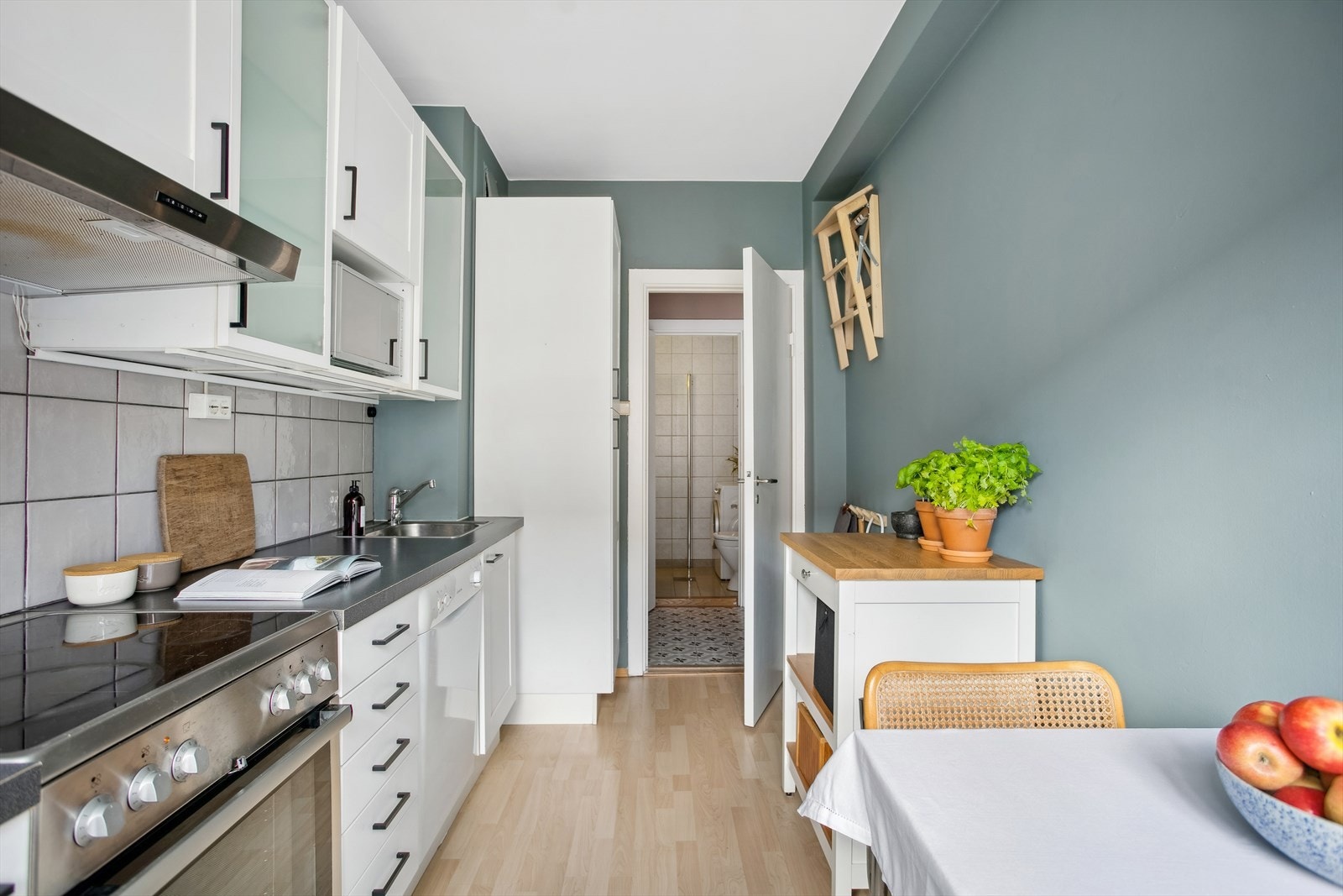 Alt av hvitevarer medfølger. Galleribilde