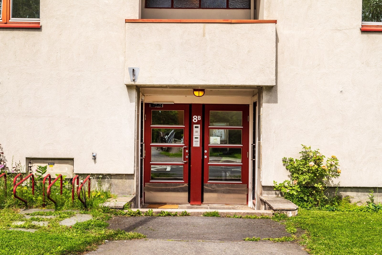 Inngangsparti Galleribilde