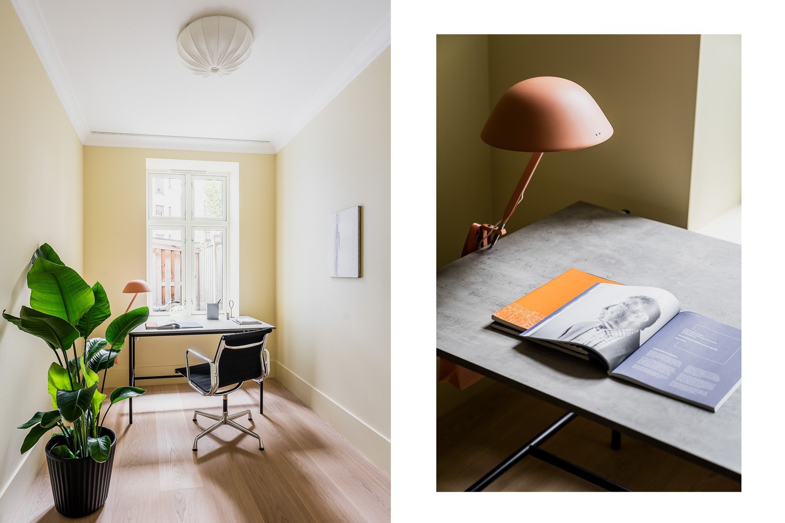 Soverom nr. 2. I dag innredet som kontor. Galleribilde