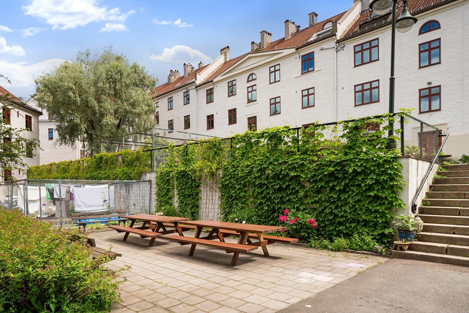 Her kan du boltre deg i flere felles utesoner. Galleribilde