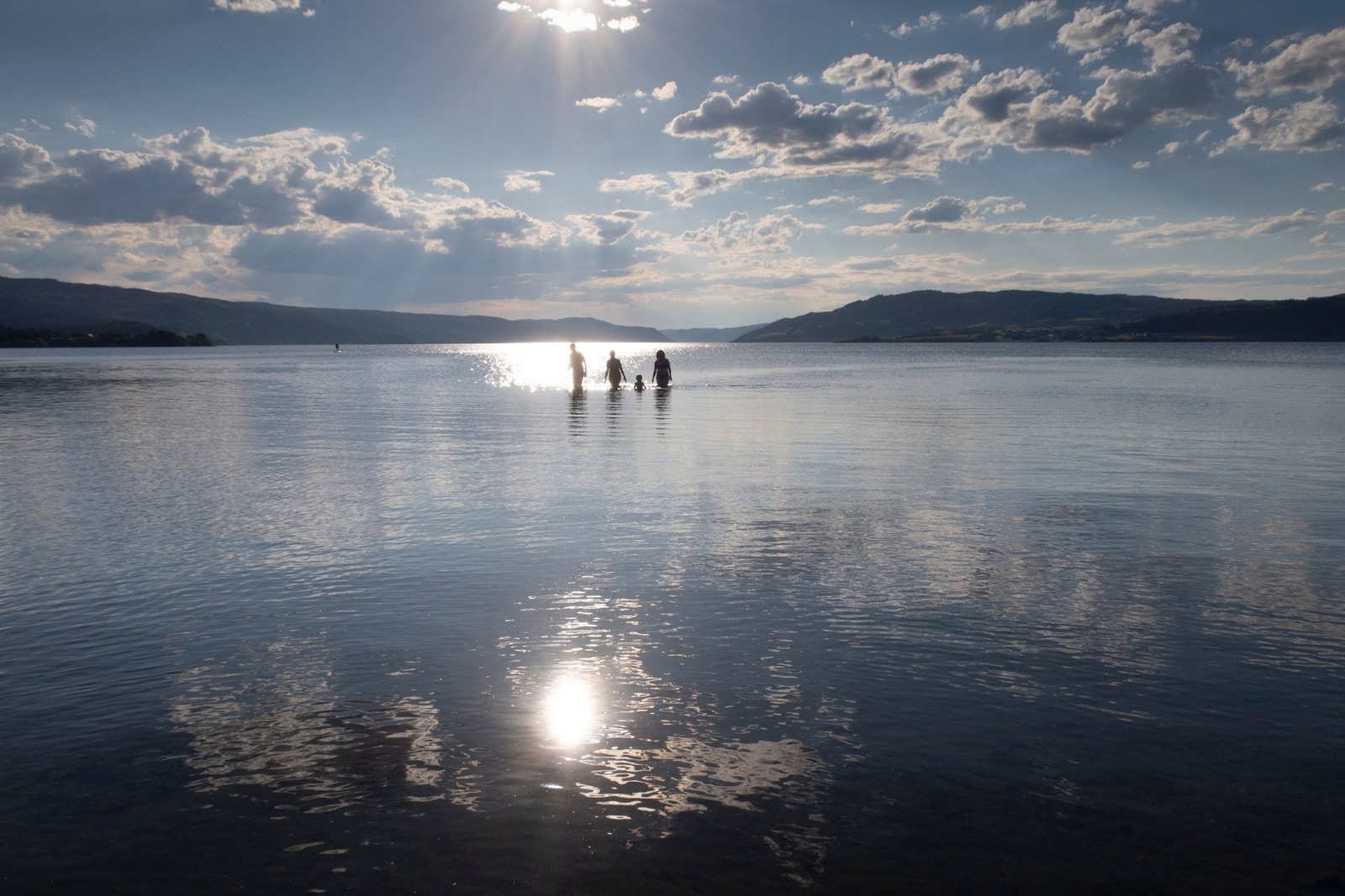 Selbusjøen innbyr til en deilig dukkert! Galleribilde