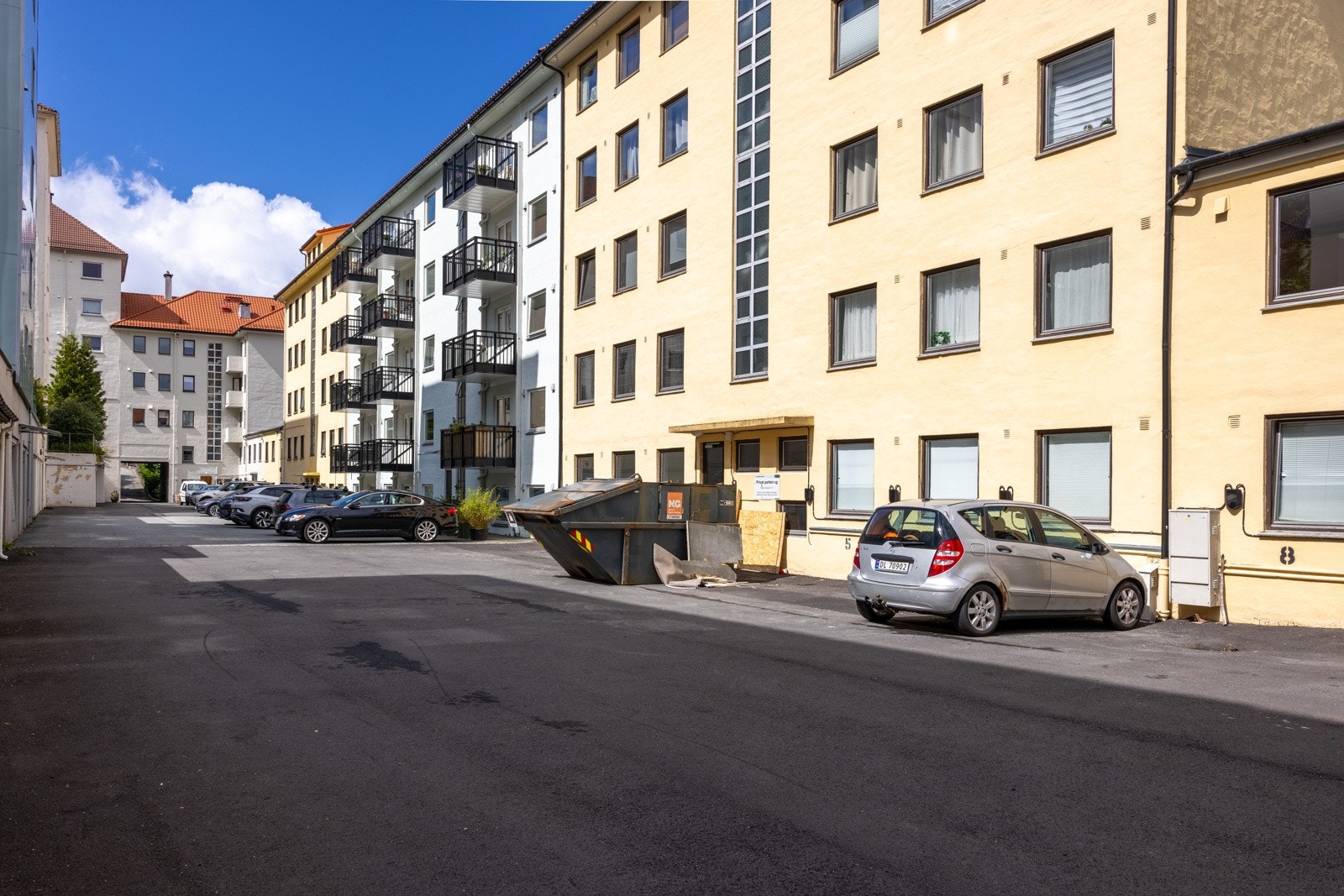 Parkeringsplasser som kan leies etter tilgjengelighet Galleribilde