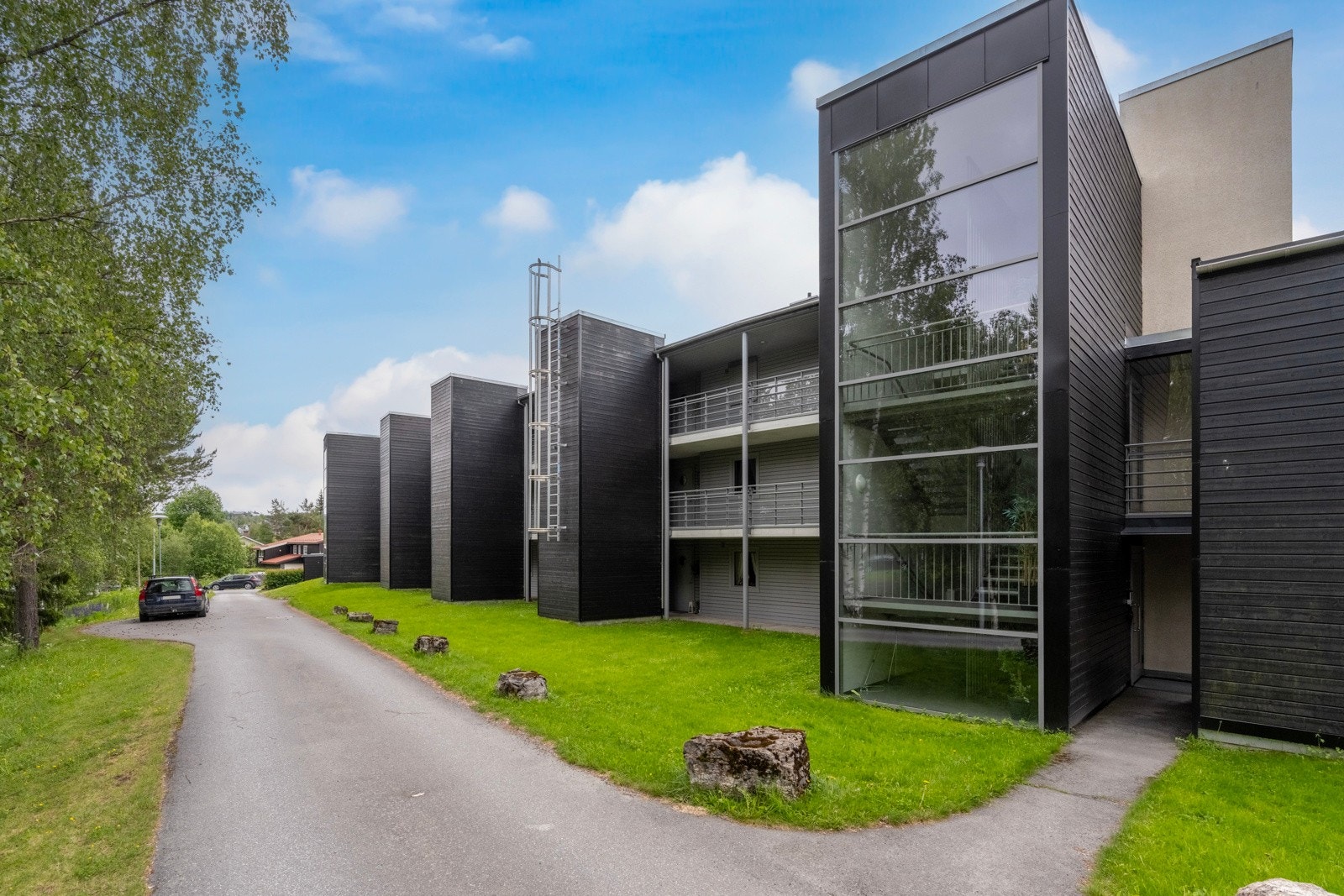 Her er det stille og godt å bo. Galleribilde