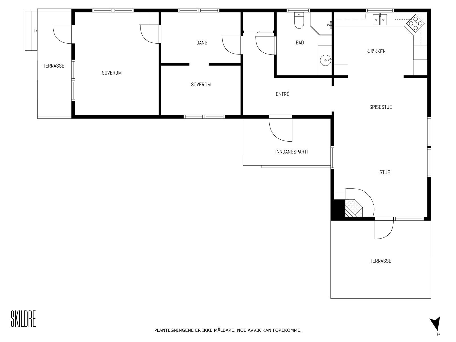 Plantegning 1.etasje. Galleribilde
