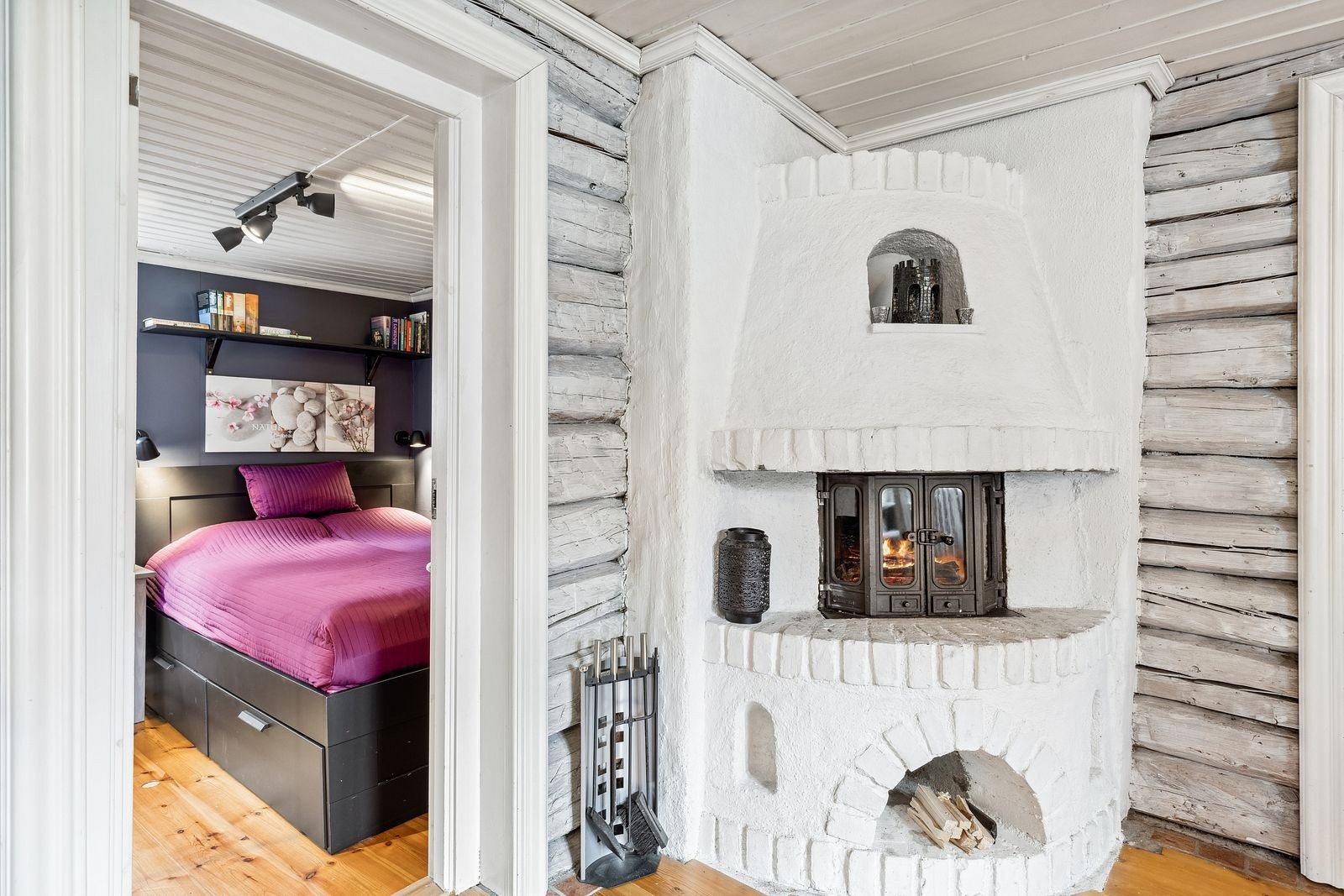 Peis i stuen Galleribilde