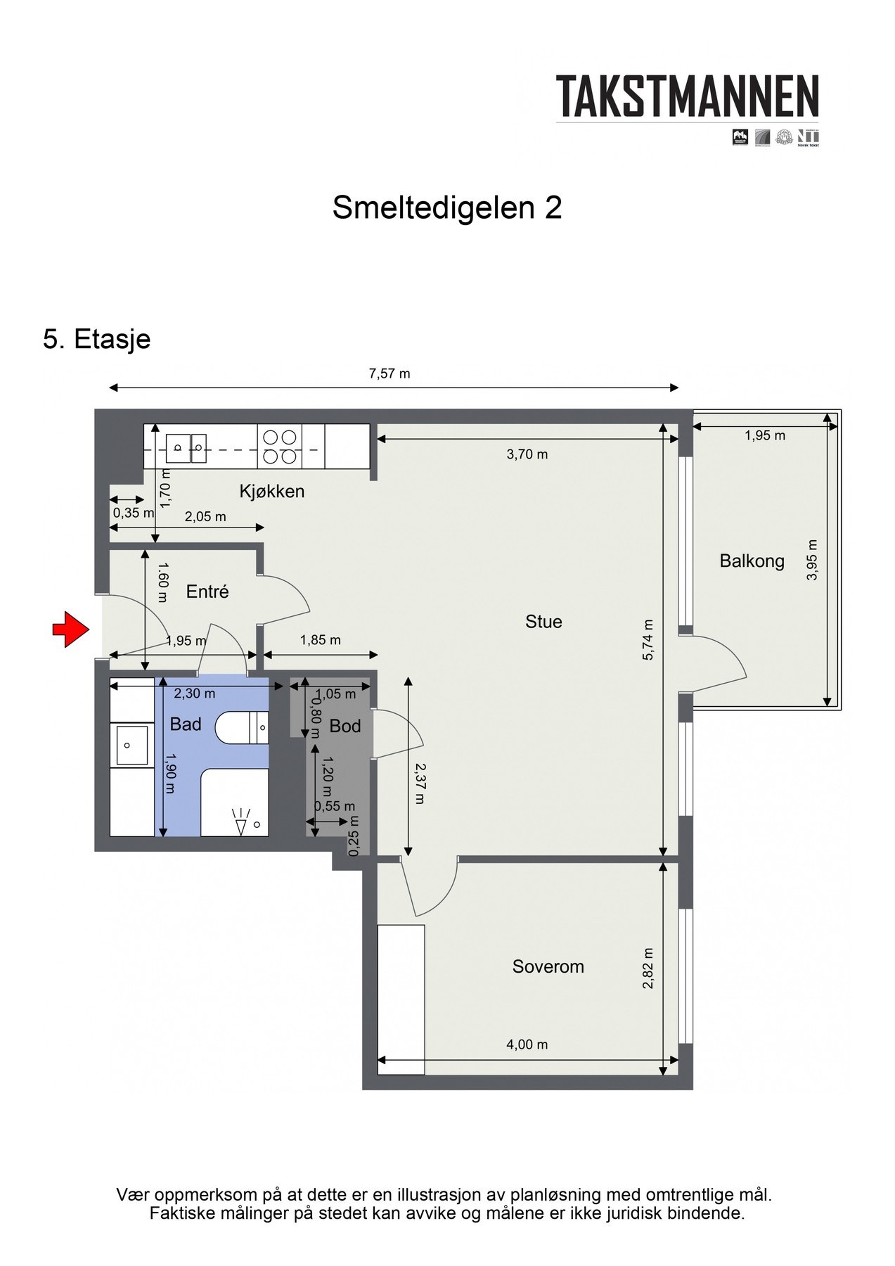 Plantegning. Galleribilde