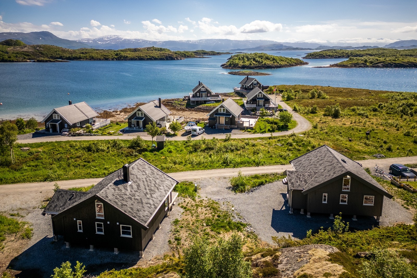 Dette er siste mulighet til å skaffe seg drømmetomt og -hytte i Tomsvika hyttefelt. Galleribilde