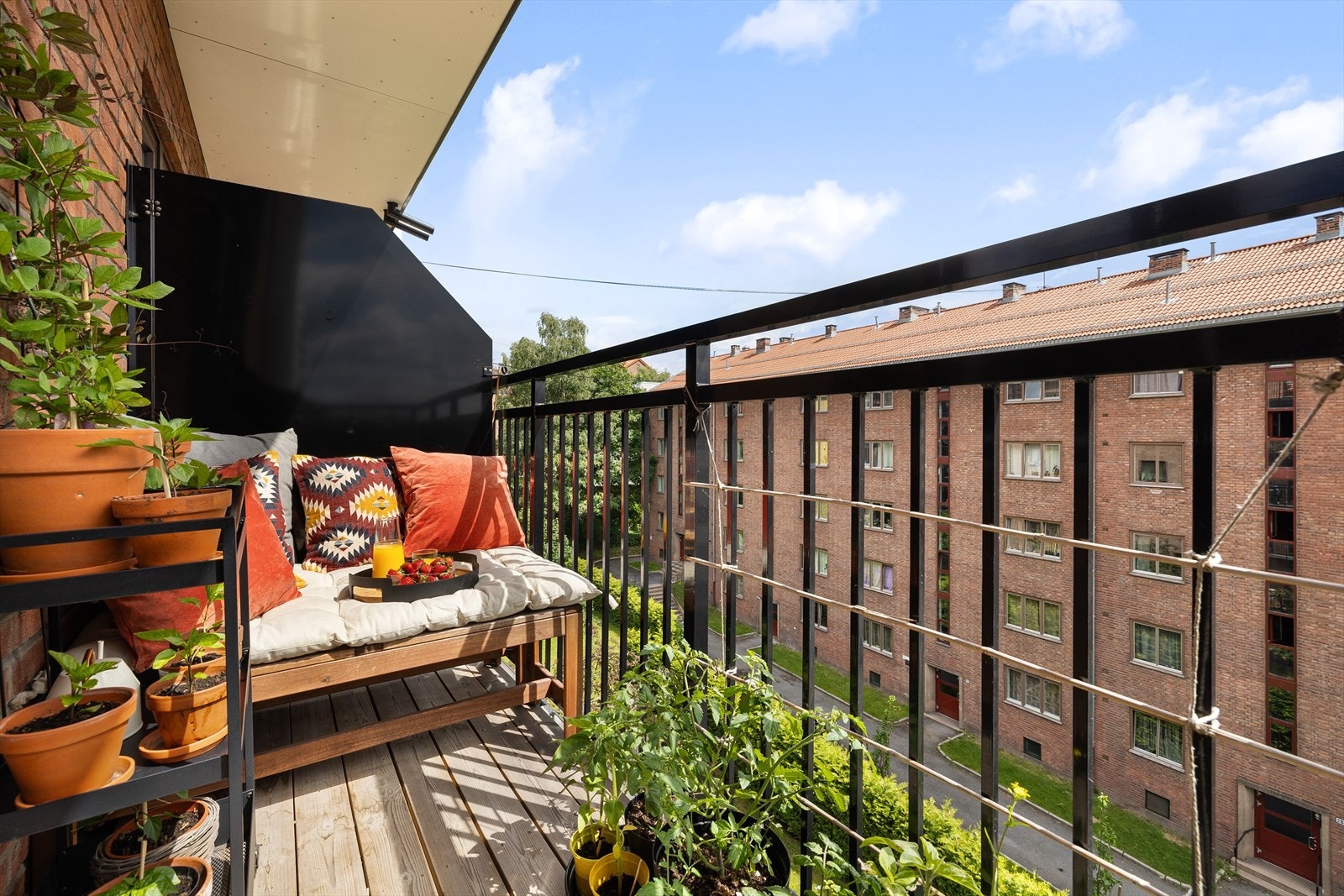 Deilig balkong mot sydøst Galleribilde