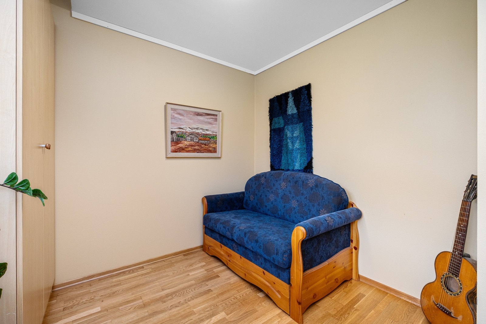 Soverommet er på 7kvm. Galleribilde