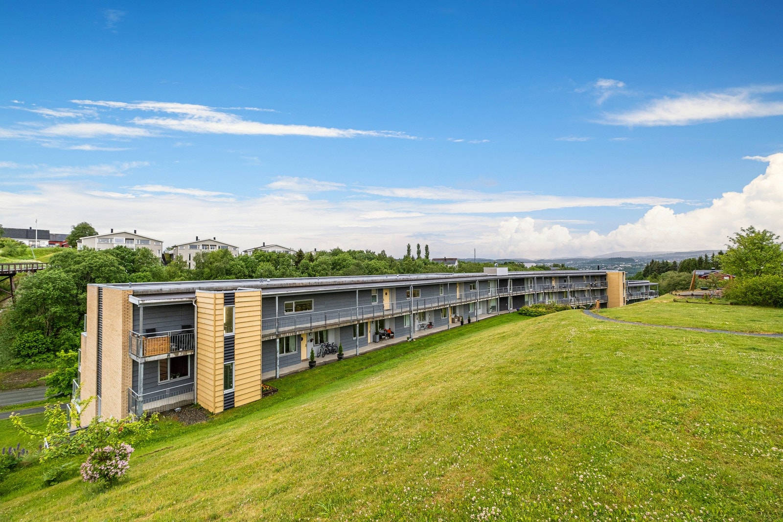 IN-ordning i borettslaget. Individuell nedbetaling vil redusere de månedlige felleskostnadene. Galleribilde