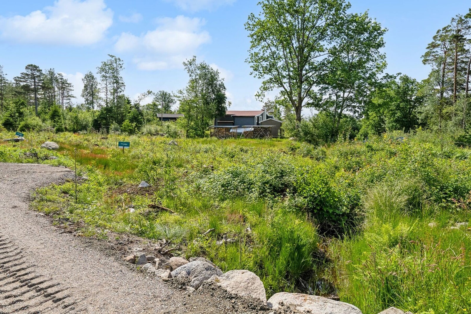 Området består av spredt fritidsbebyggelse og noen fastboende Galleribilde