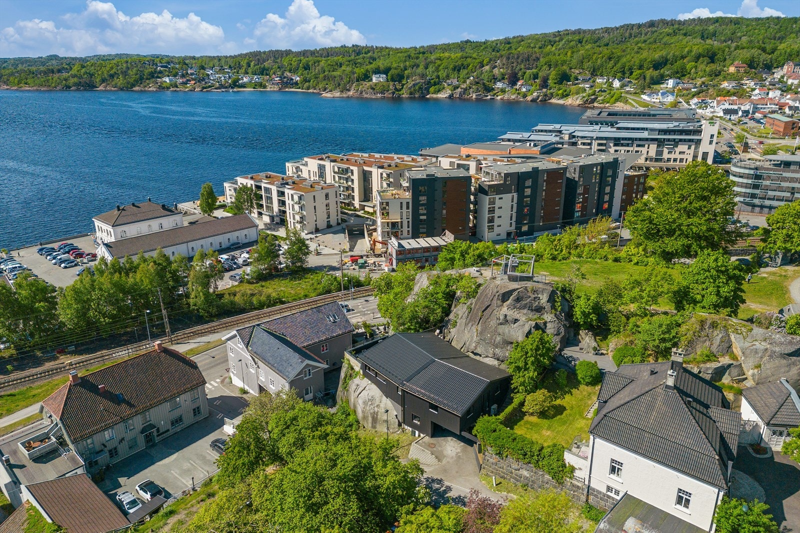 Dronebilde Galleribilde