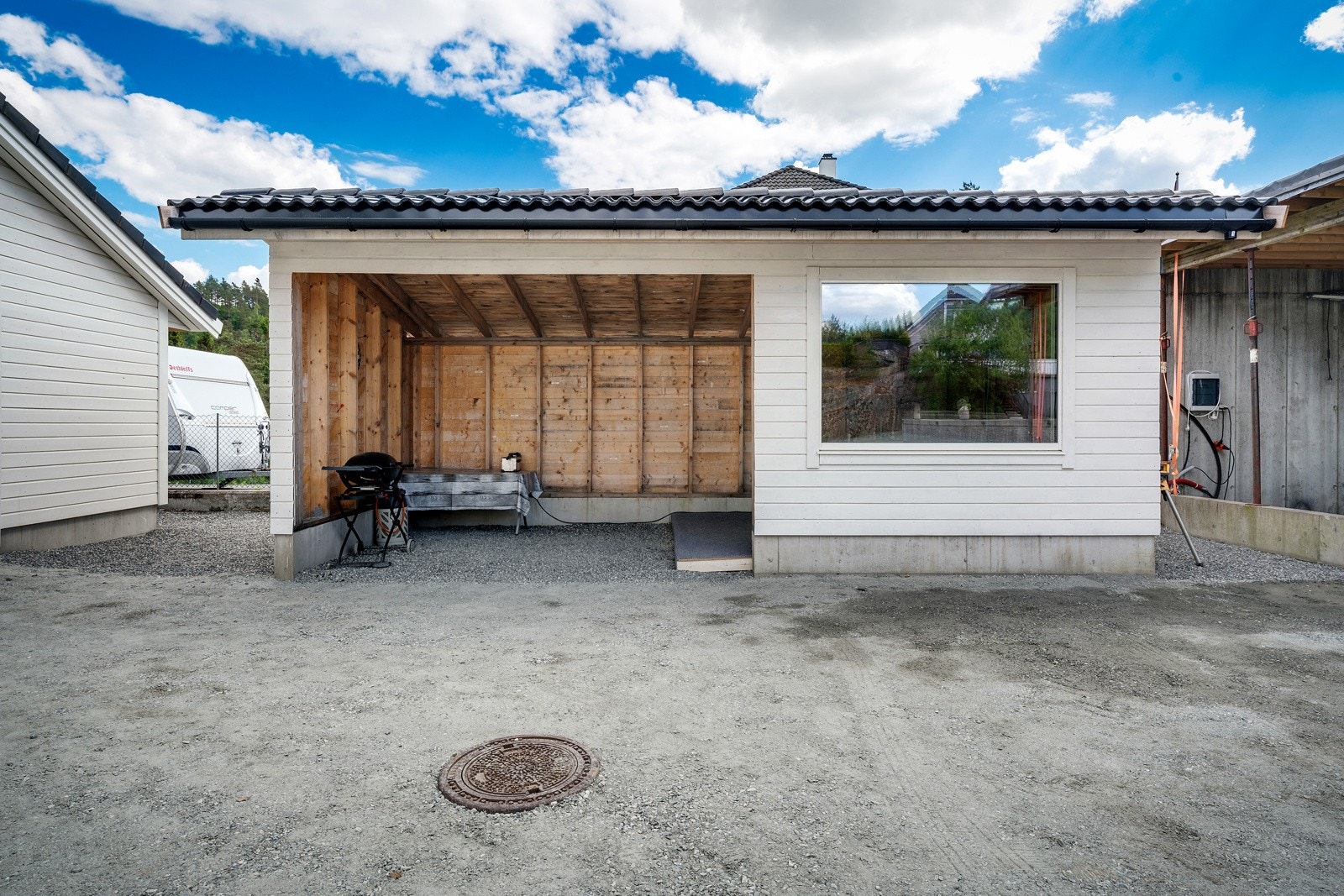 Flott og praktisk utestue. Galleribilde