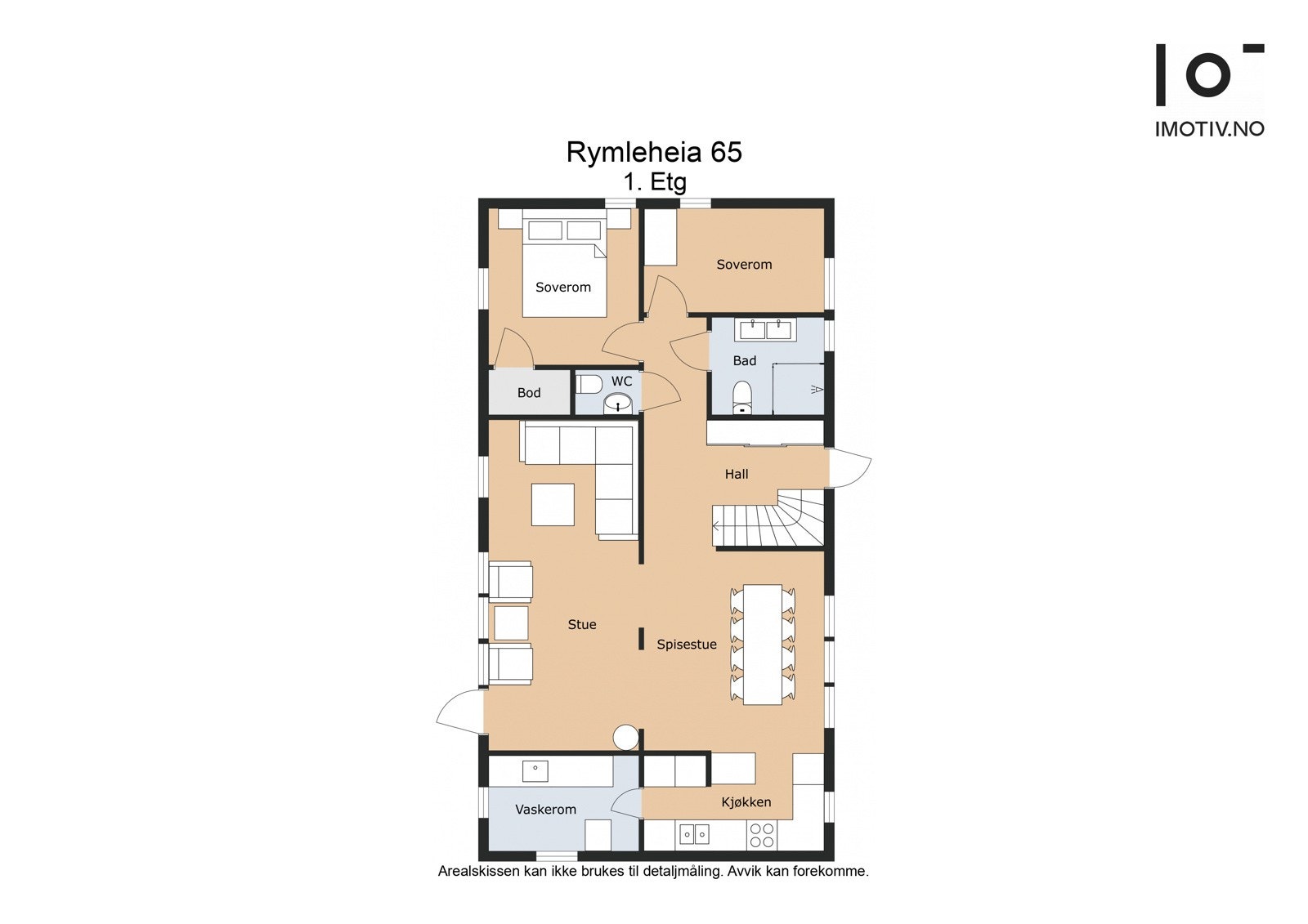 Plantegning 1. etasje. Galleribilde